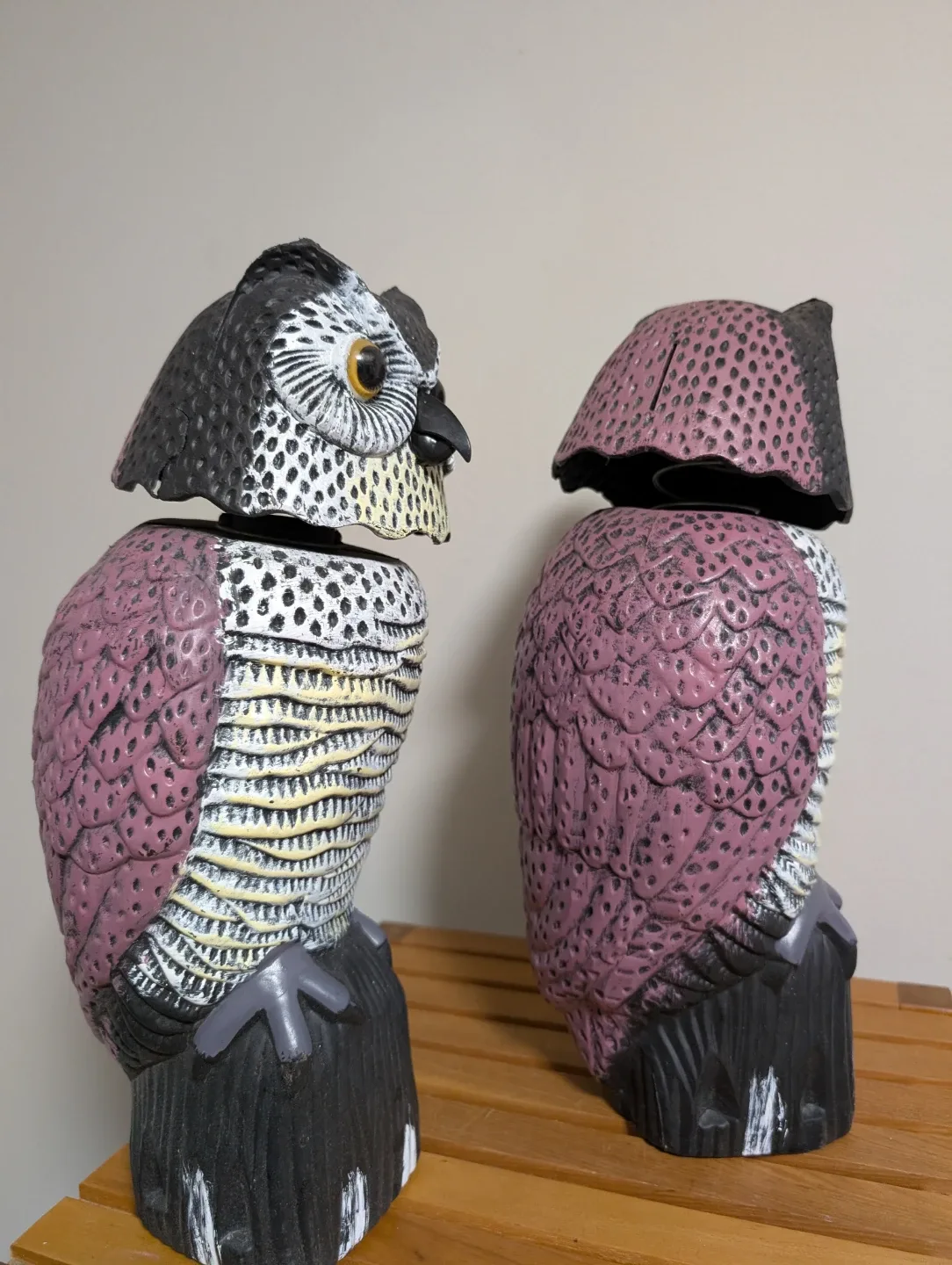 Owl Decoy - Set of 2 image indicator(3)