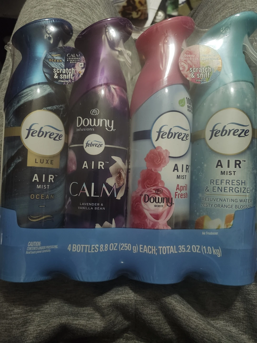 Febreze & Downy Air Mist 4-Pack
