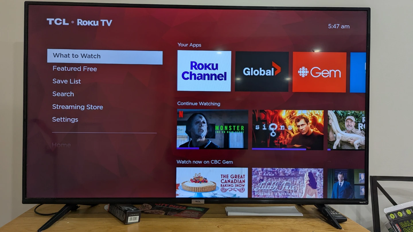 TCL Roku TV 55 Inch