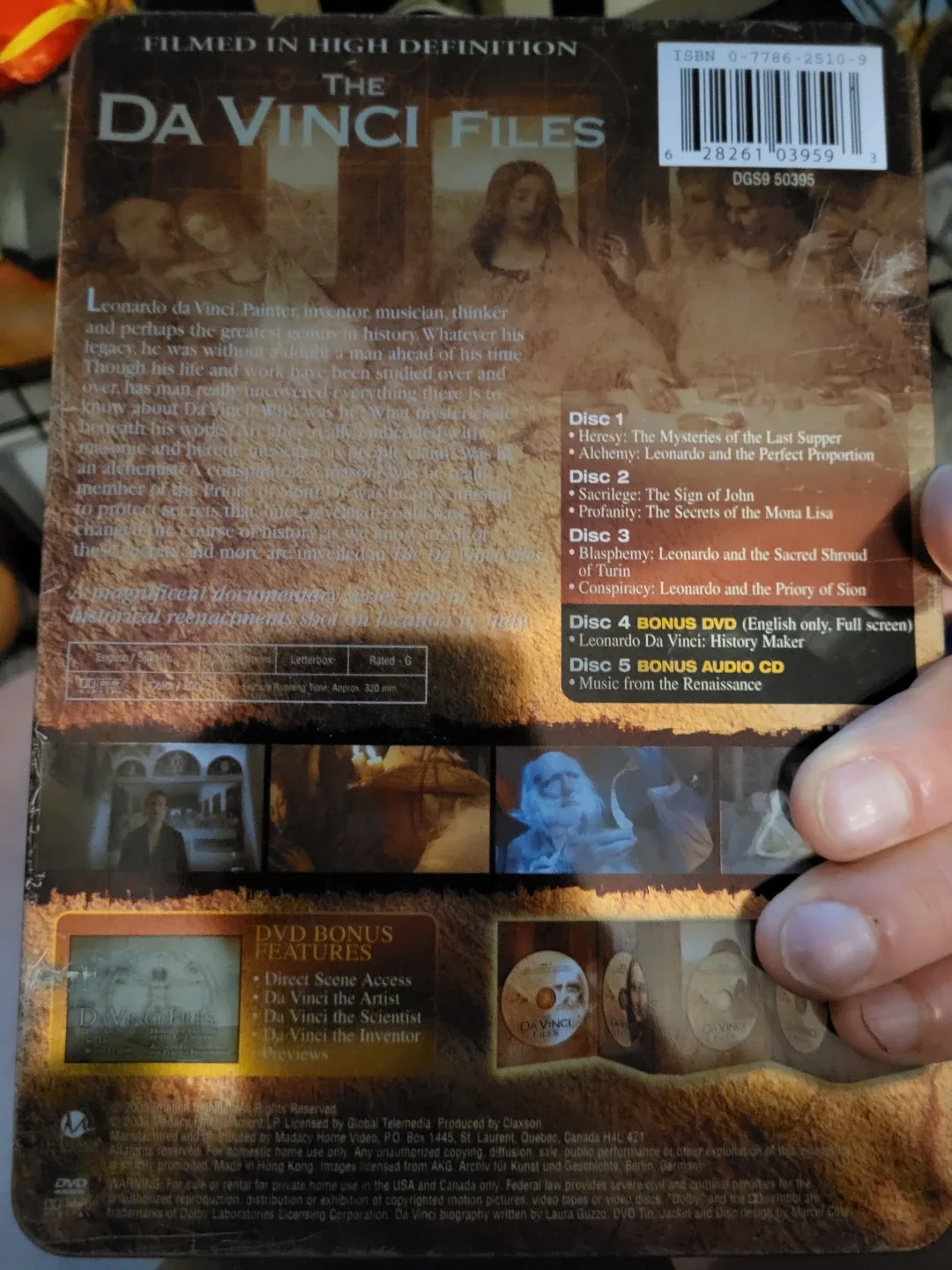 The Da Vinci Files DVD Set