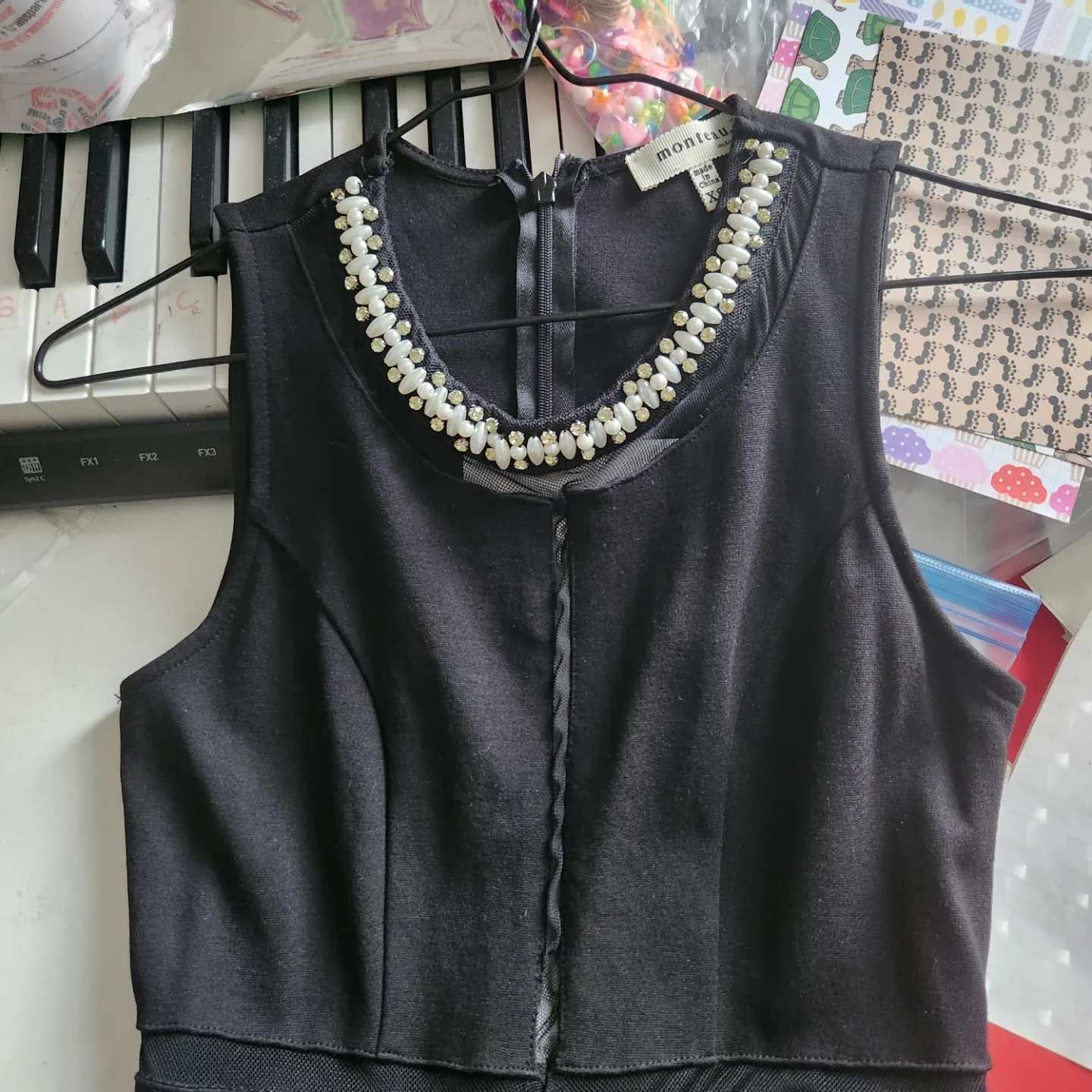 Monteau Black Dress - Size XS image indicator(4)