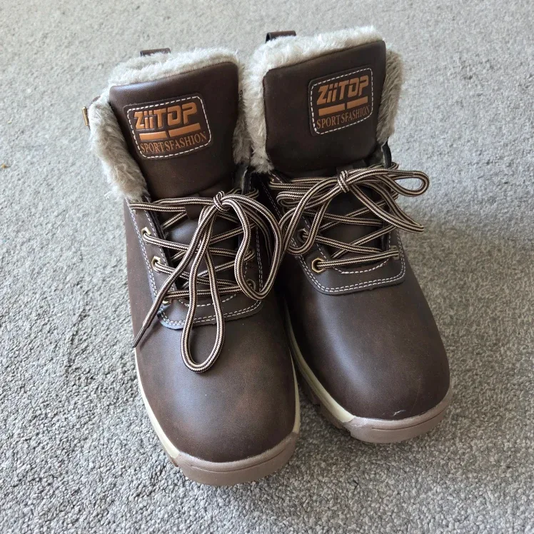 ZIITOP Brown Winter Boots