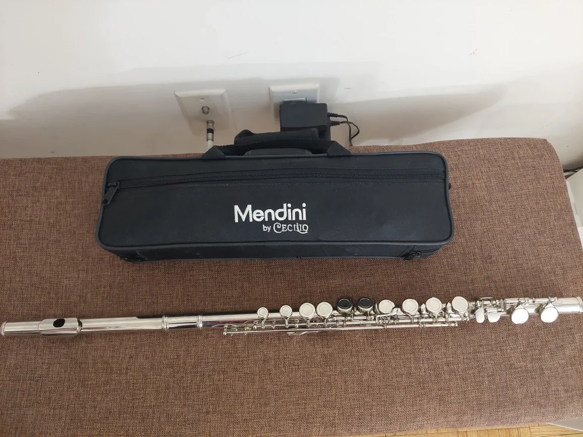 Mendini by Cecilio Flute with Case