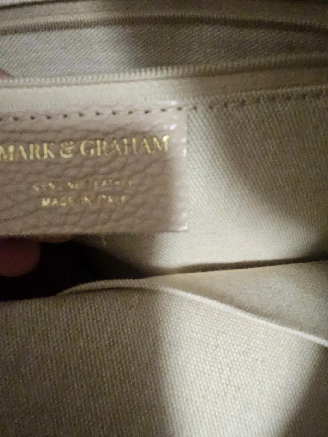 Mark And Graham Elisabetta Pebbled Leather Backpack image indicator(10)