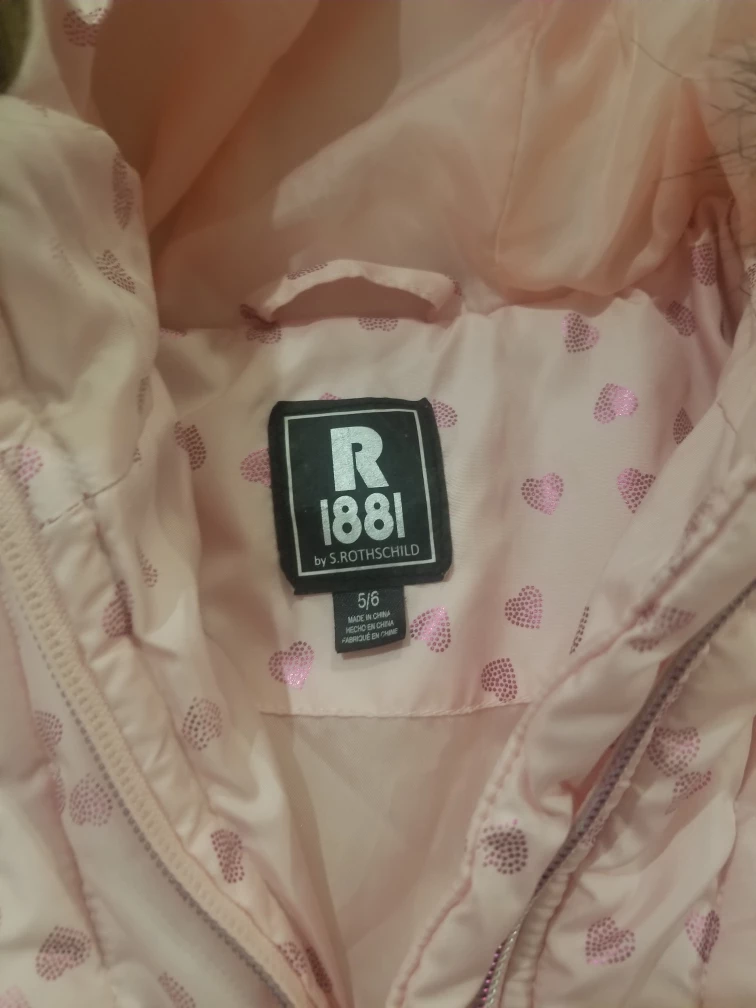 S. Rothschild Girls' Pink Winter Coat - Size 5/6 - photo 2