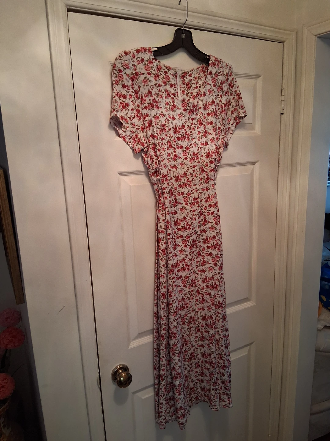 High end women's floral dress