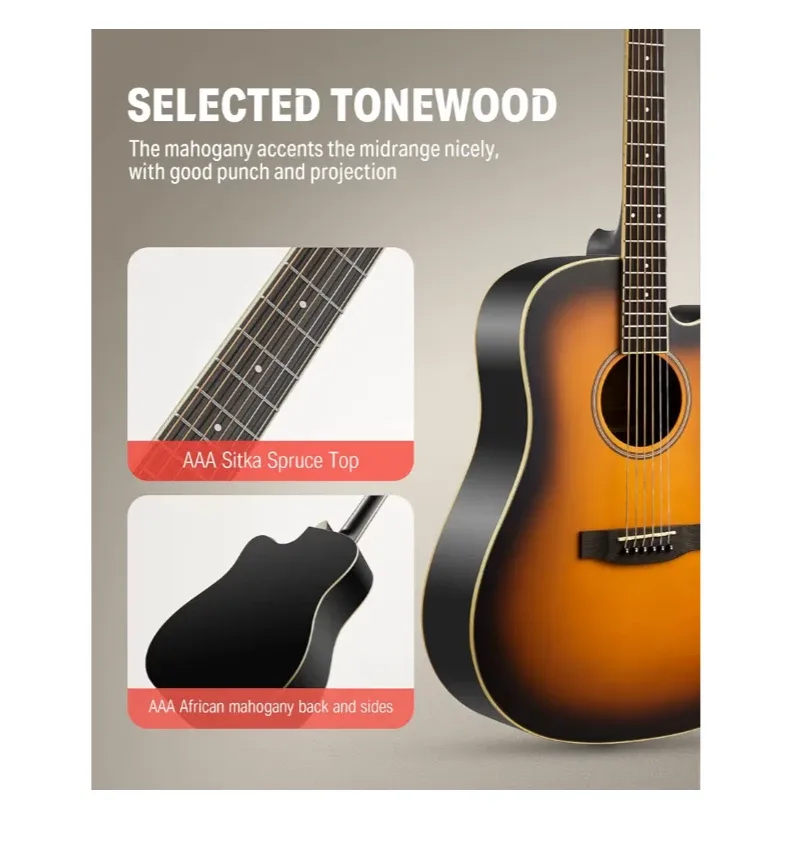 (41") Acoustic Guitar image indicator(3)