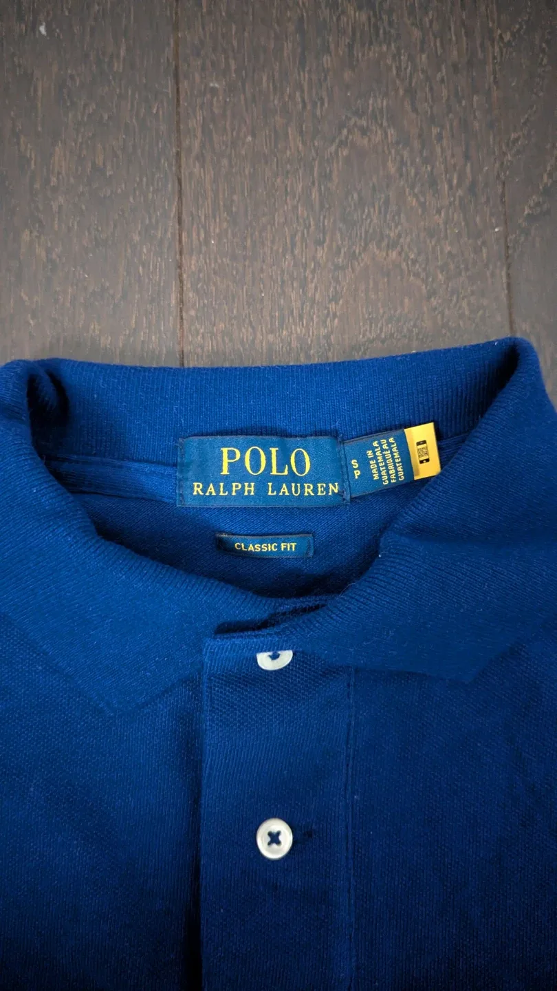 Ralph Lauren Blue Classic Fit Polo image indicator(2)