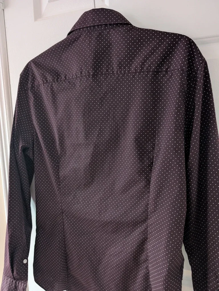 H&M Slim Fit Easy Iron Dress Shirt - M image indicator(4)