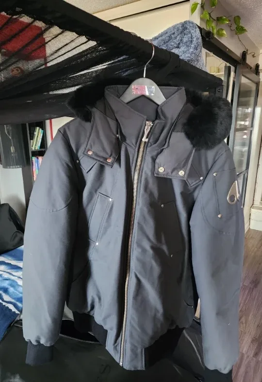 Moose Knuckles Down Filled Bomber Jacket