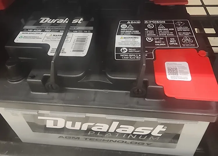 Duralast Platinum AGM Battery H6-AGM image indicator(2)