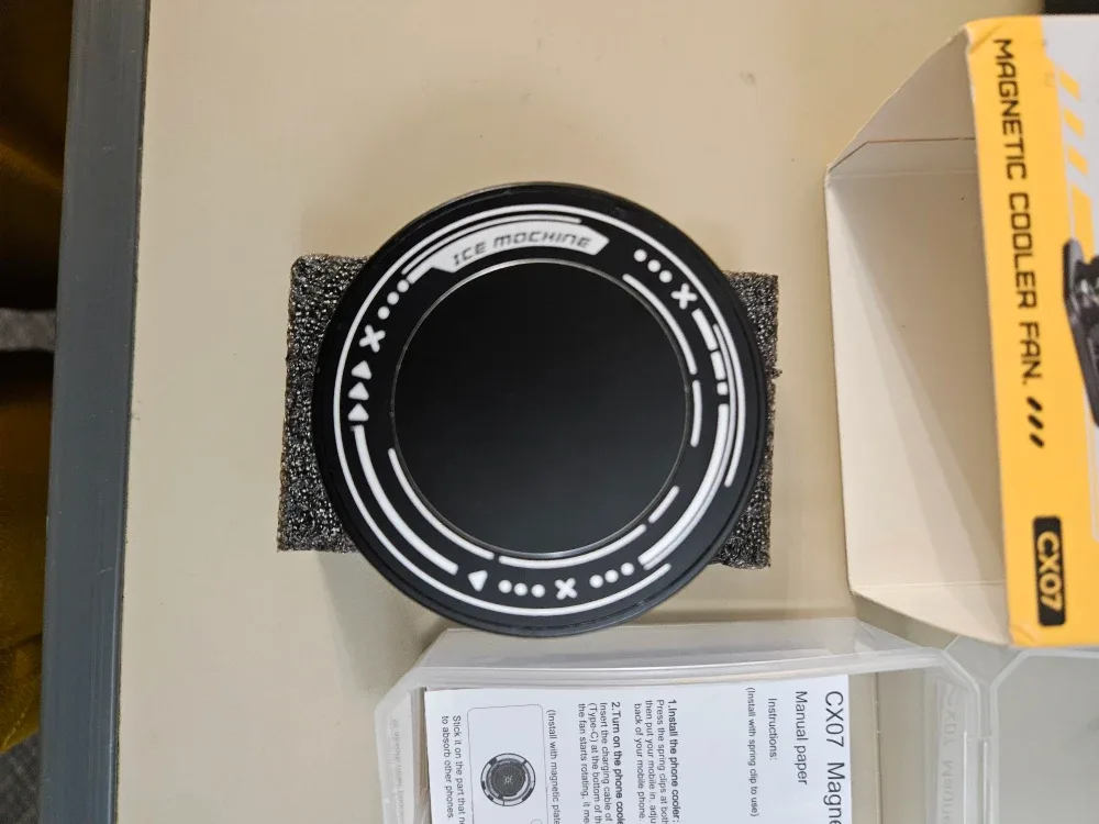 CX07 Magnetic Ice Cooler Fan image indicator(4)