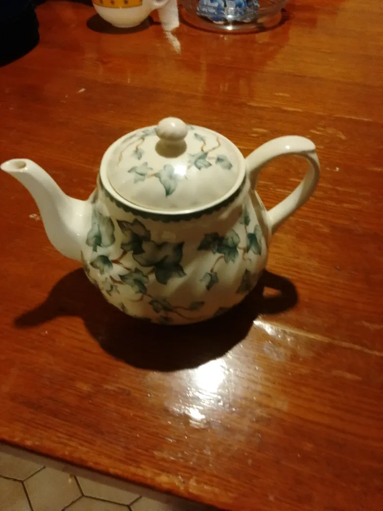 Vintage Floral Teapot image indicator(4)