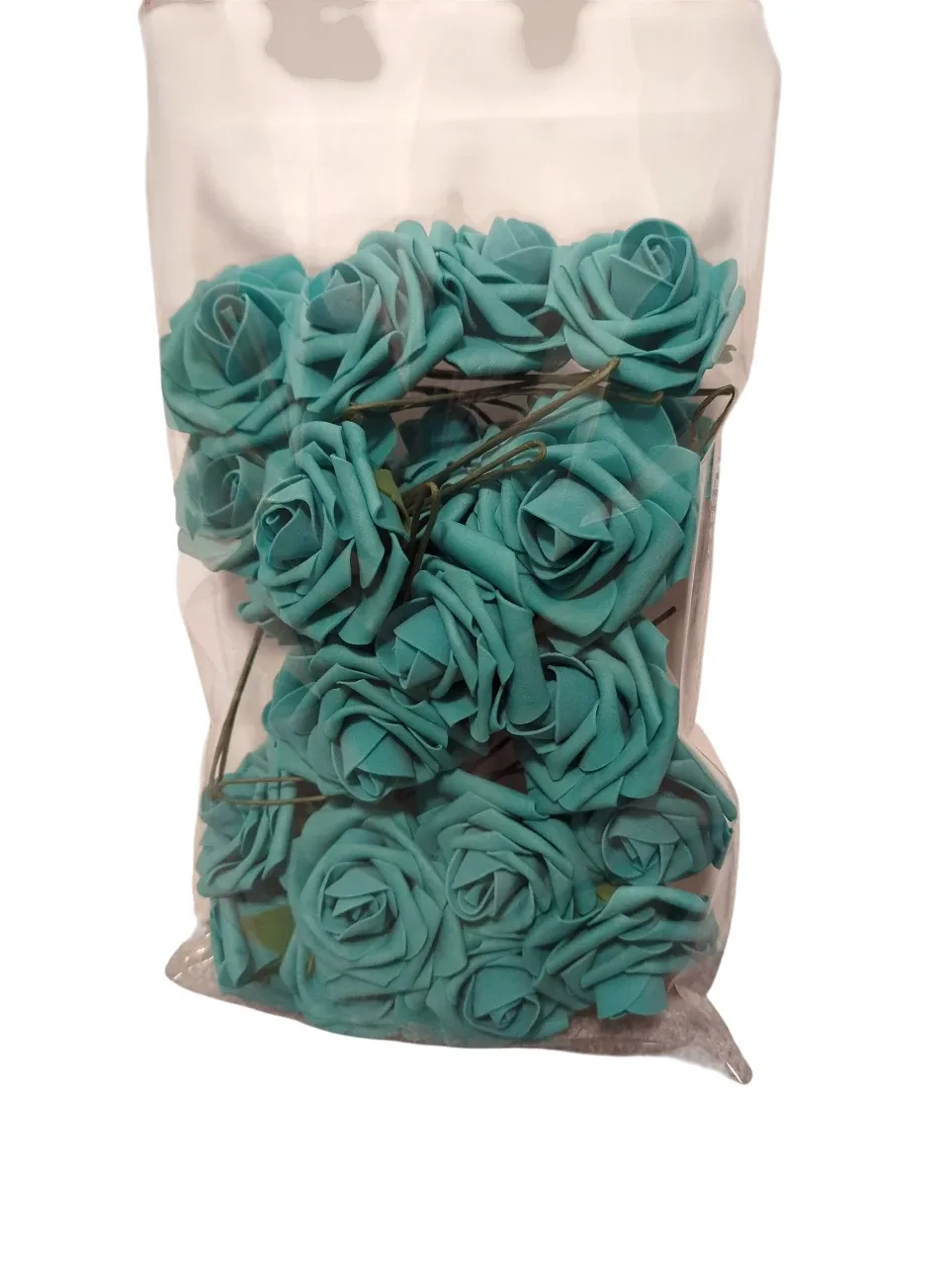 New Artificial Foam Roses - Burgundy, Black, Teal, Pink, Beige image indicator(2)