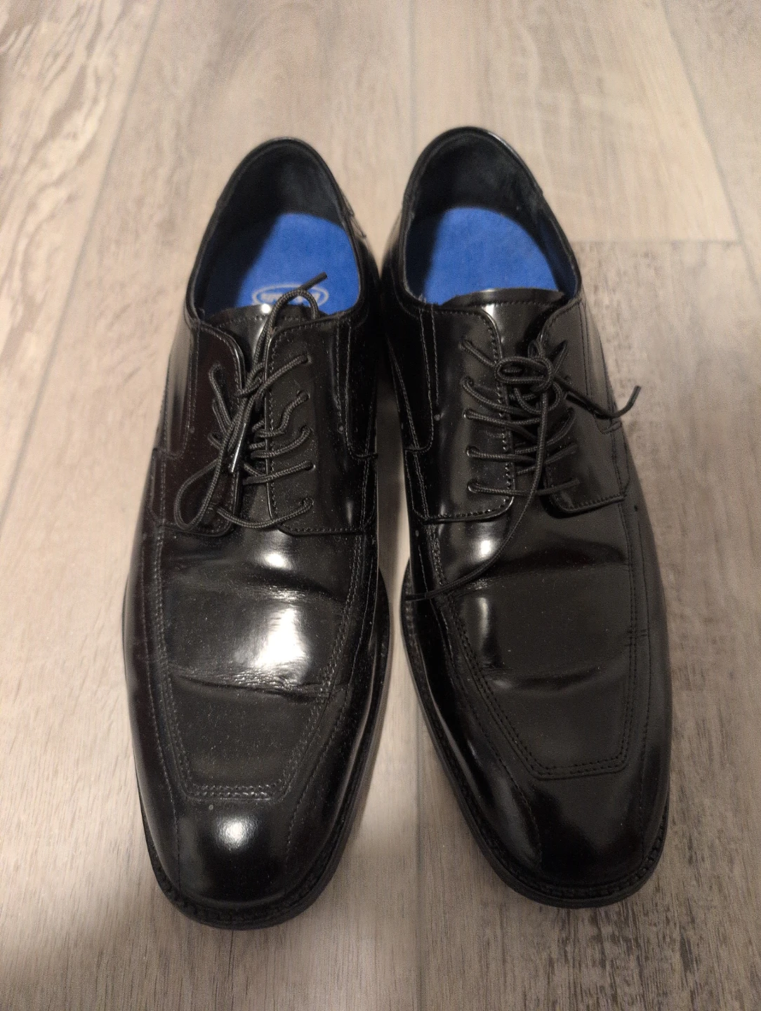 Black Leather Dress Shoes Size 10