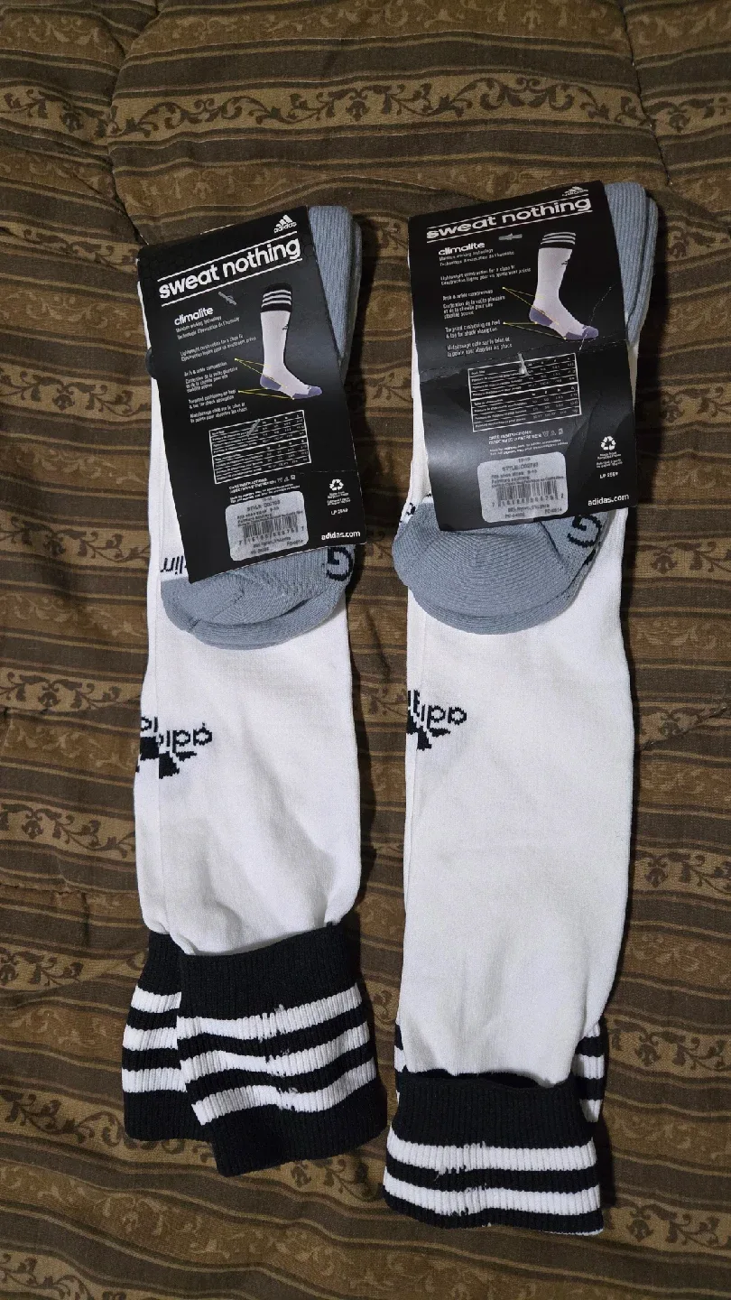 Adidas Sweat Nothing Soccer Socks, Size L image indicator(2)