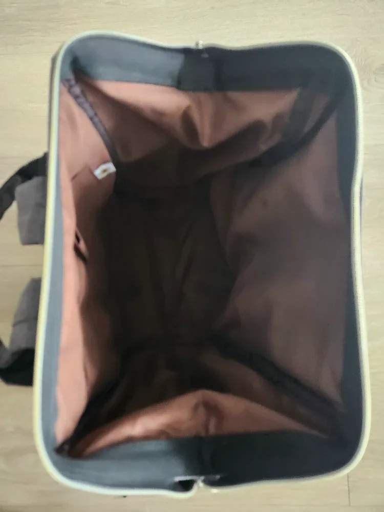 Large authentic Japanese brand Anello Backpack - Grey image indicator(7)