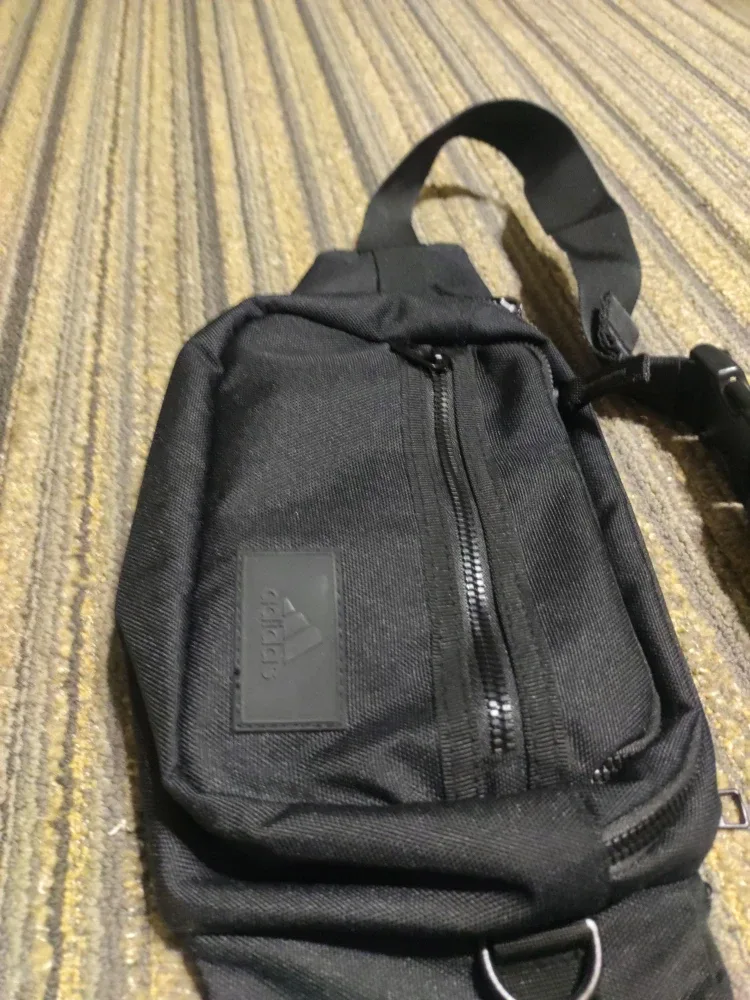 Adidas Black Sling Bag image indicator(2)