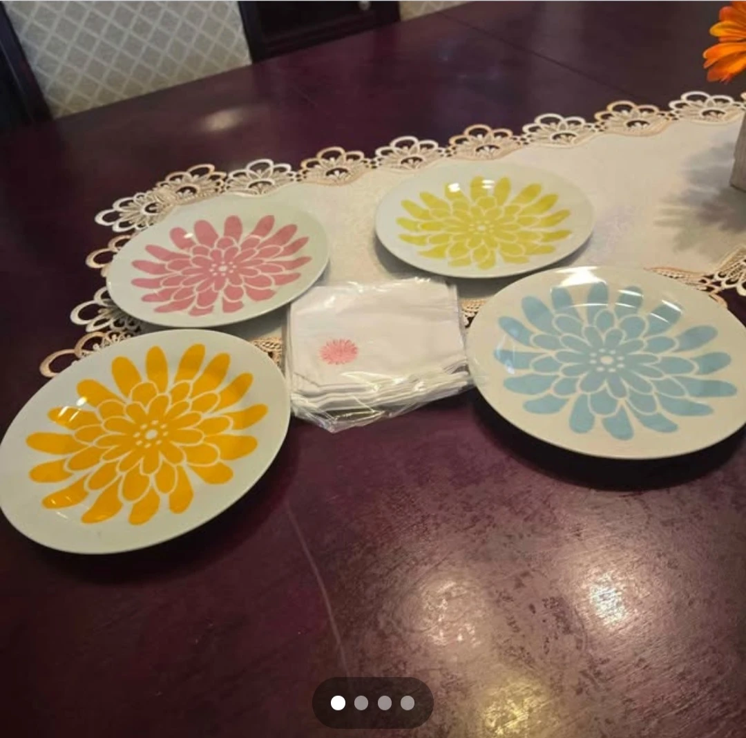 Jerrely Snowman Porcelain Plates Set of 4 - photo 5