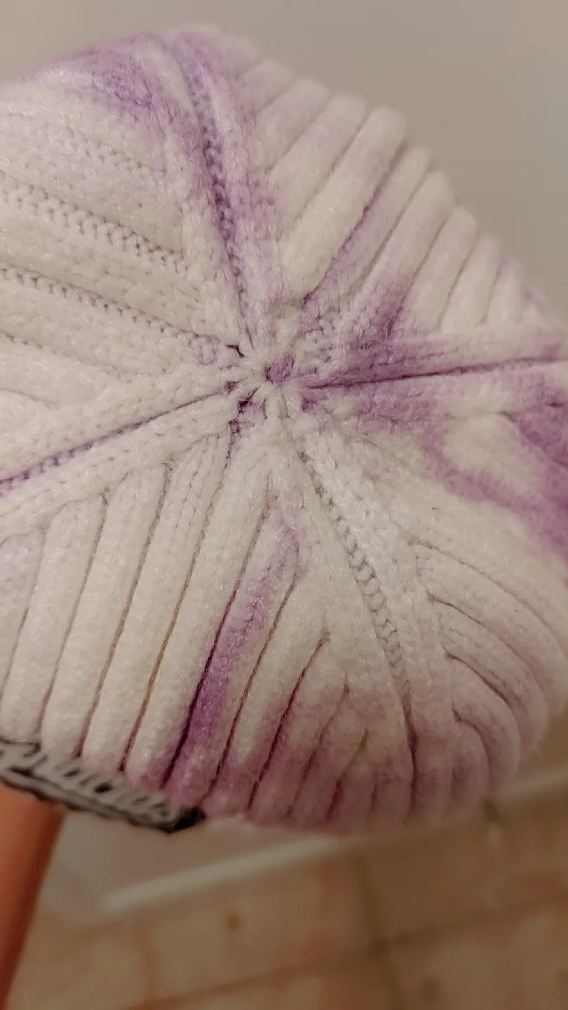 Purple & White Beanie image indicator(3)
