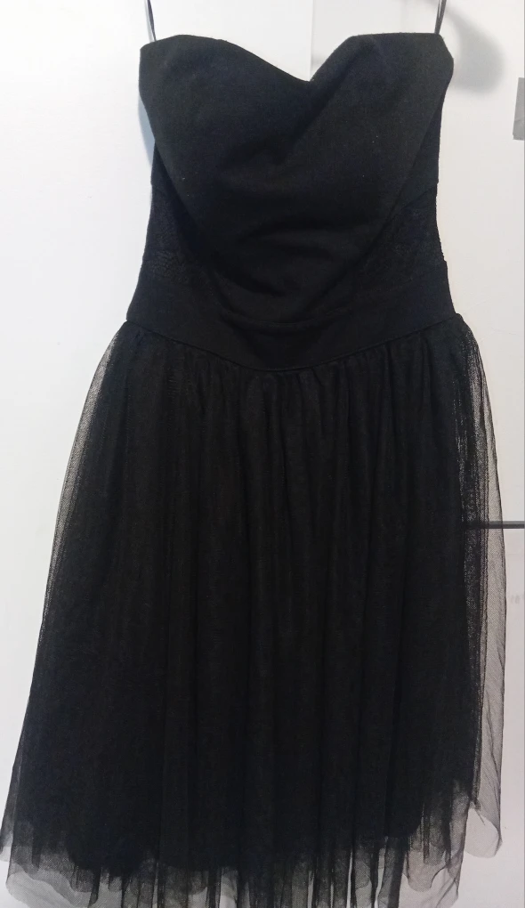 Black Strapless Dress - photo 2
