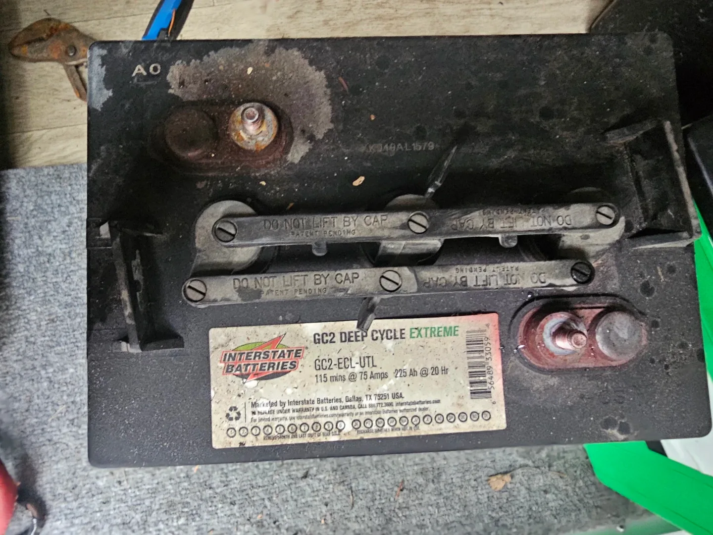 Interstate Batteries GC2 Deep Cycle Extreme Battery image indicator(3)