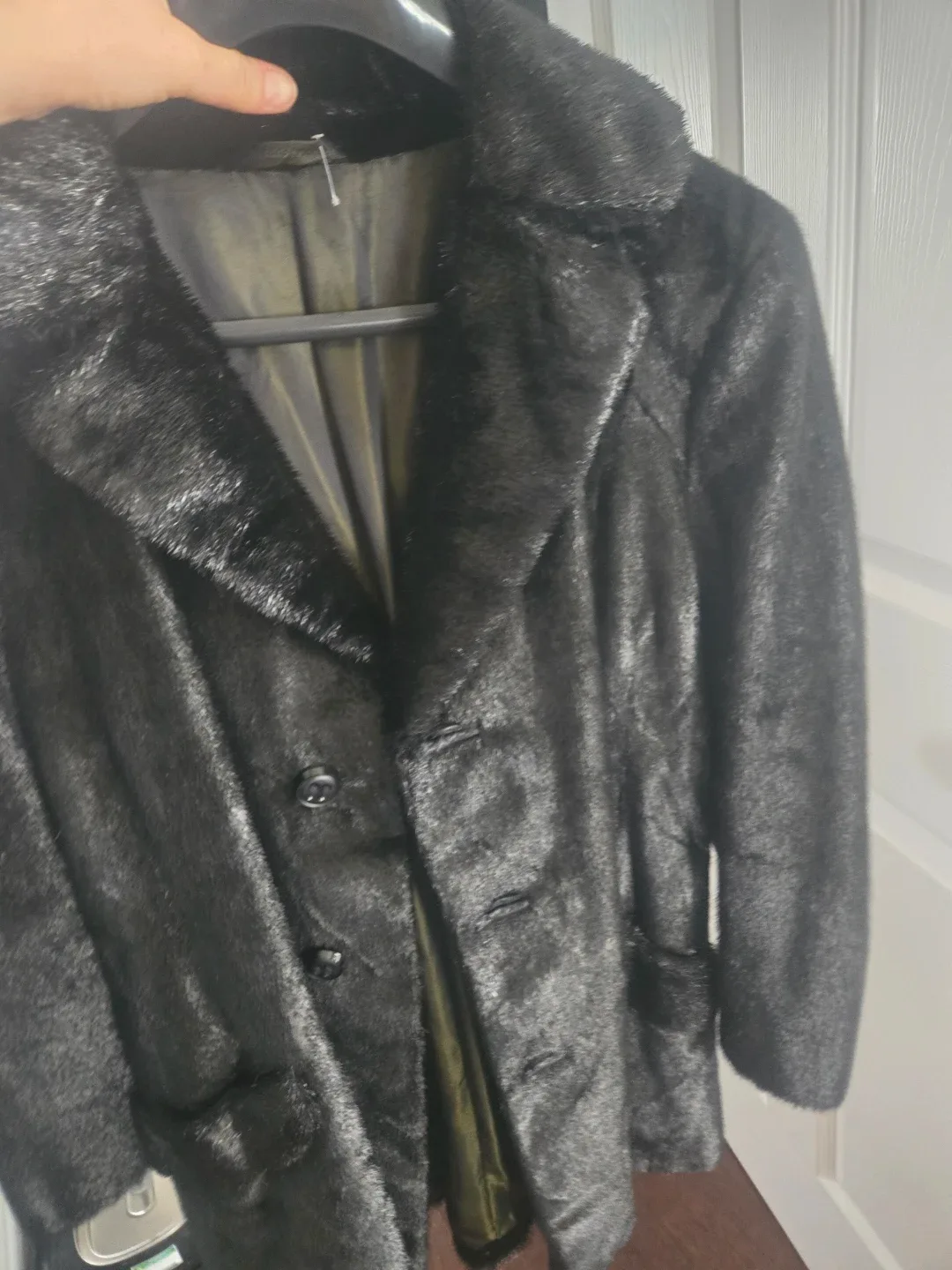 Rwal fur  coat size M/L