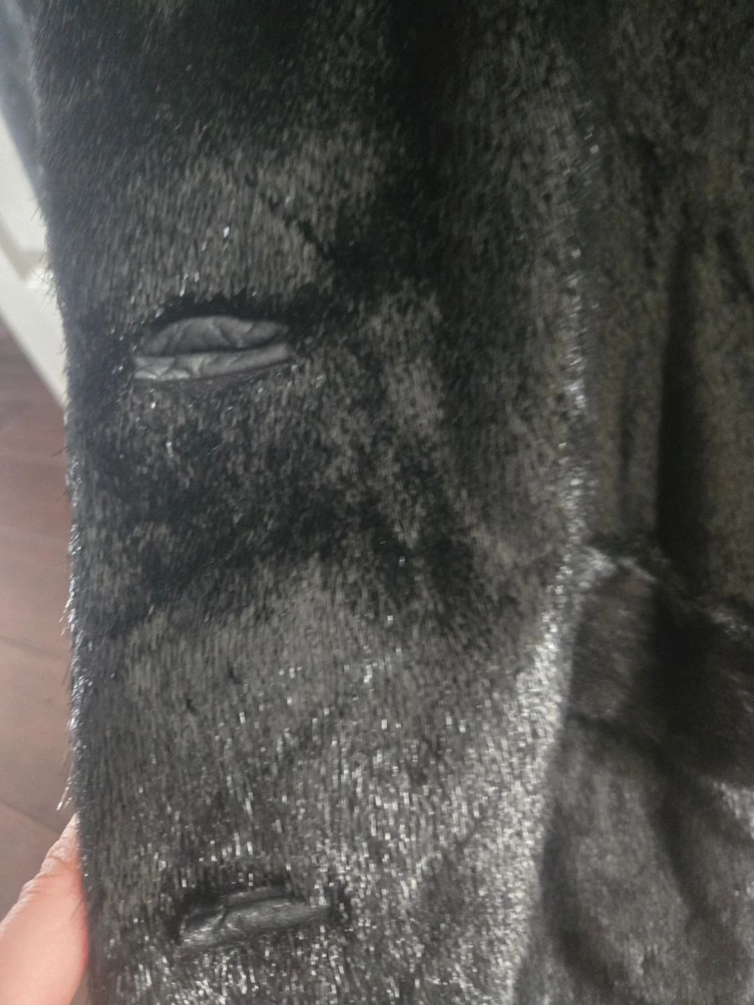 Rwal fur  coat size M/L - photo 3