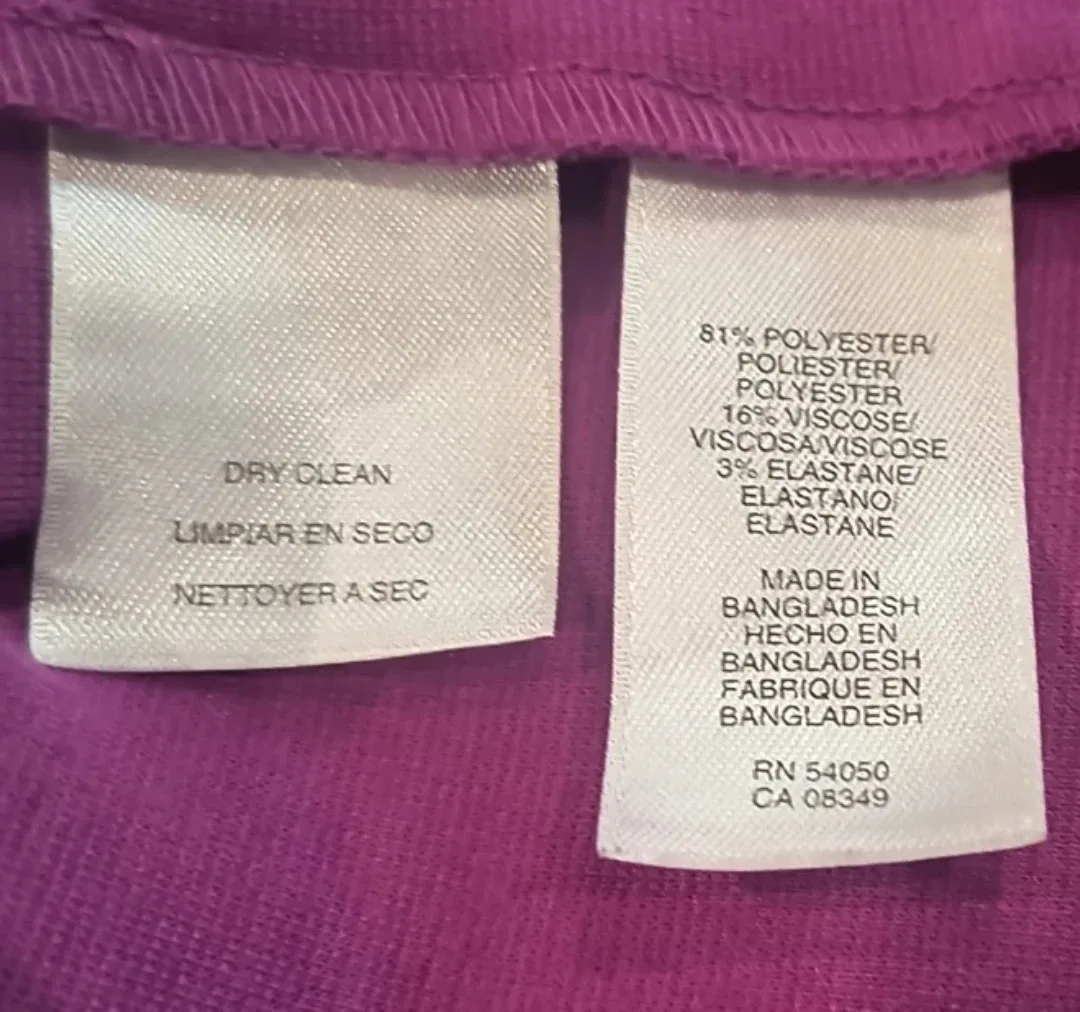 Evan-Picone Purple Blazer - Size 8 image indicator(7)