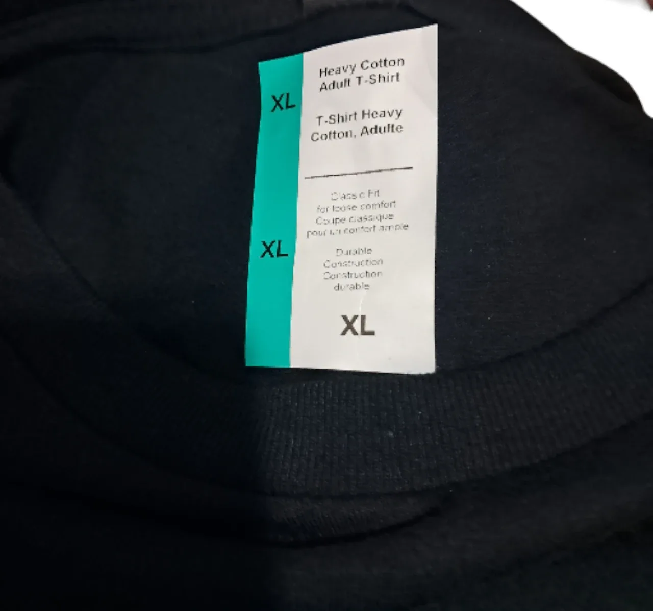 NEW T-Shirt XL BLACK image indicator(3)