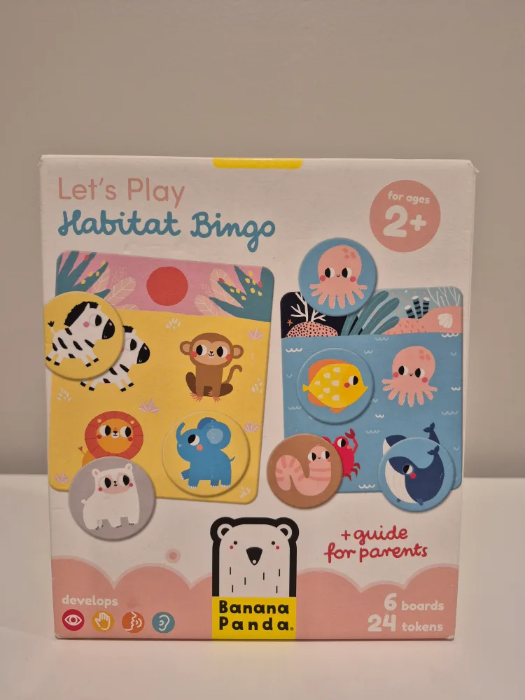 Banana Panda Let's Play Habitat Bingo - Ages 2+ image indicator(5)