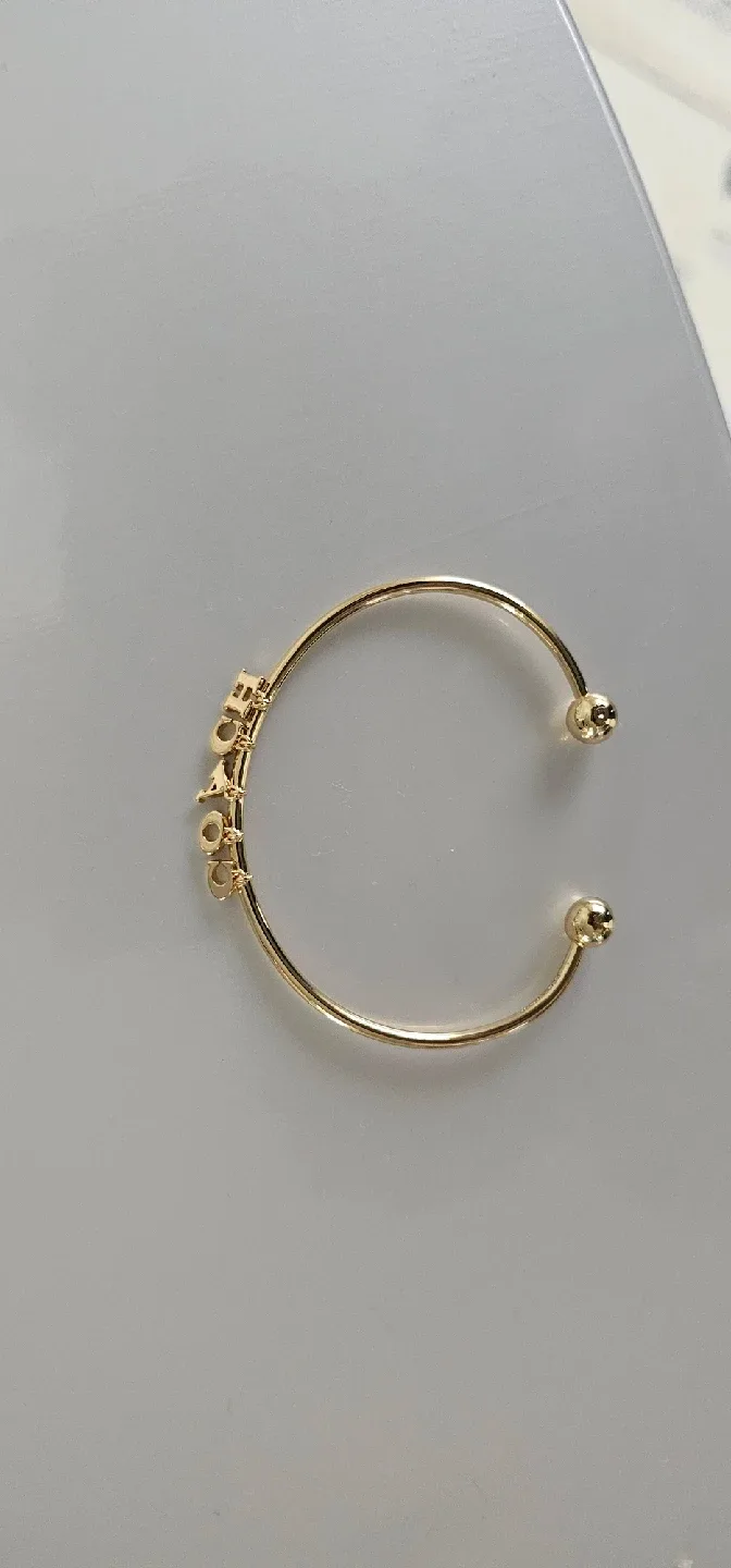 Coach Gold Bangle Bracelet image indicator(2)