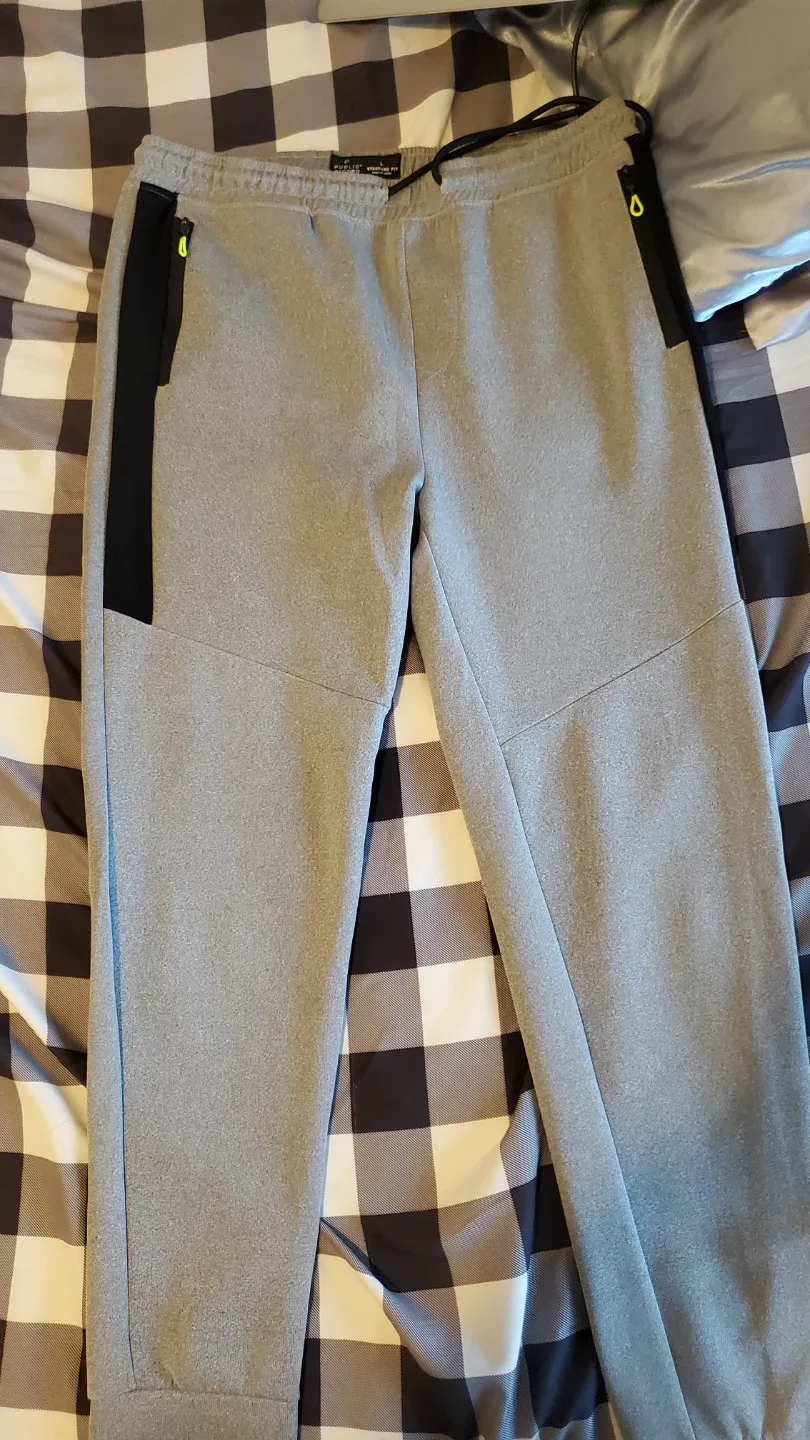 Gray athletic Joggers