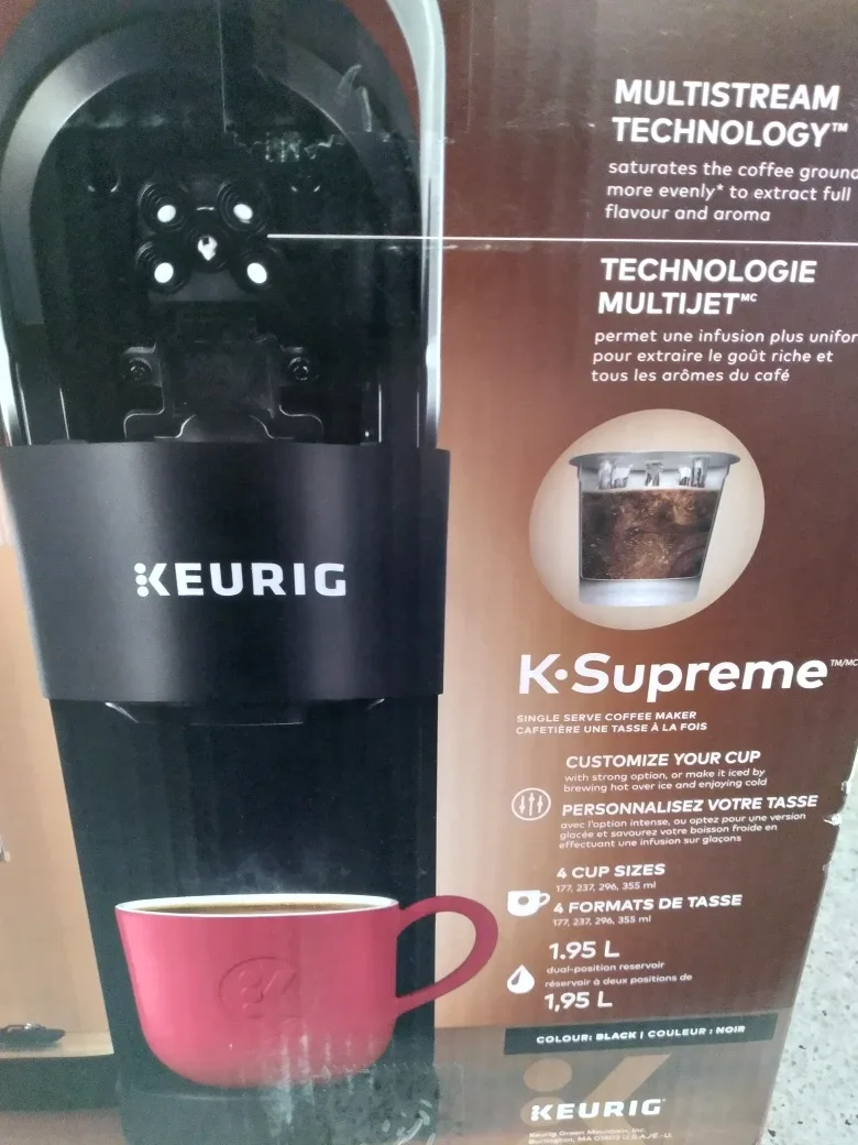 Keurig K-Supreme Single Serve Coffee Maker - Black image indicator(2)