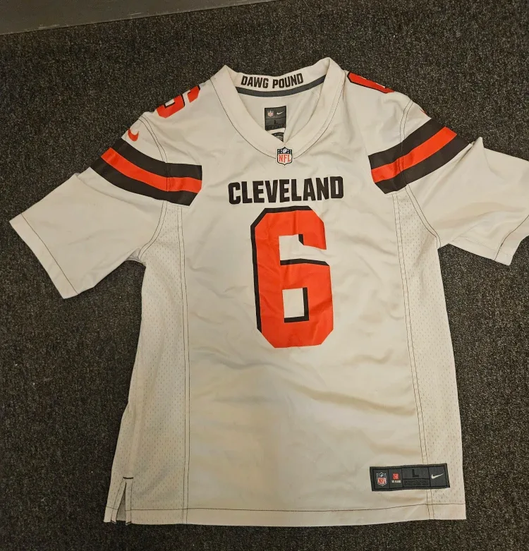 Nike Mayfield #6 Cleveland Browns Jersey - Size L