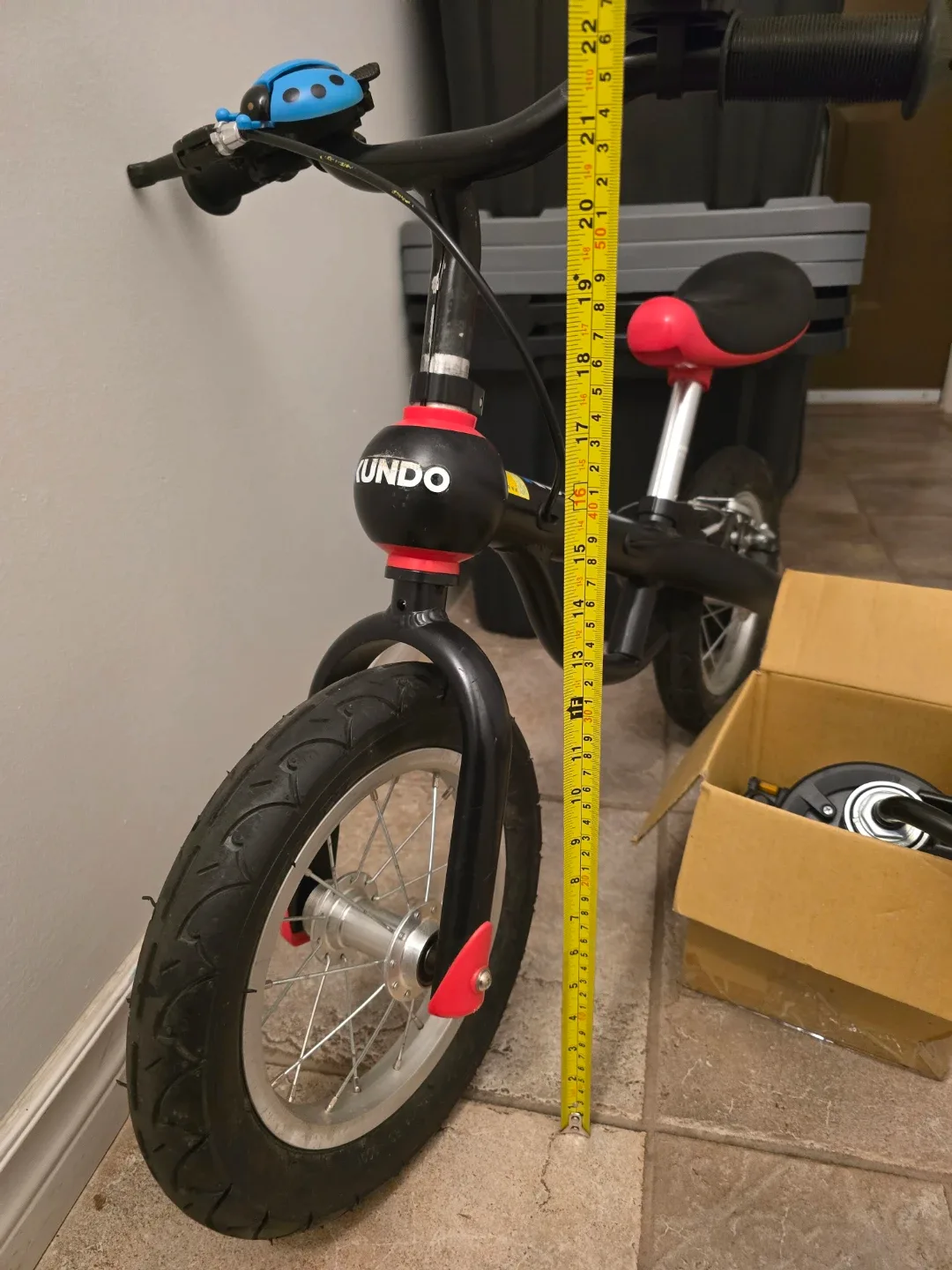 Kundo Balance Bike with Pedals image indicator(2)
