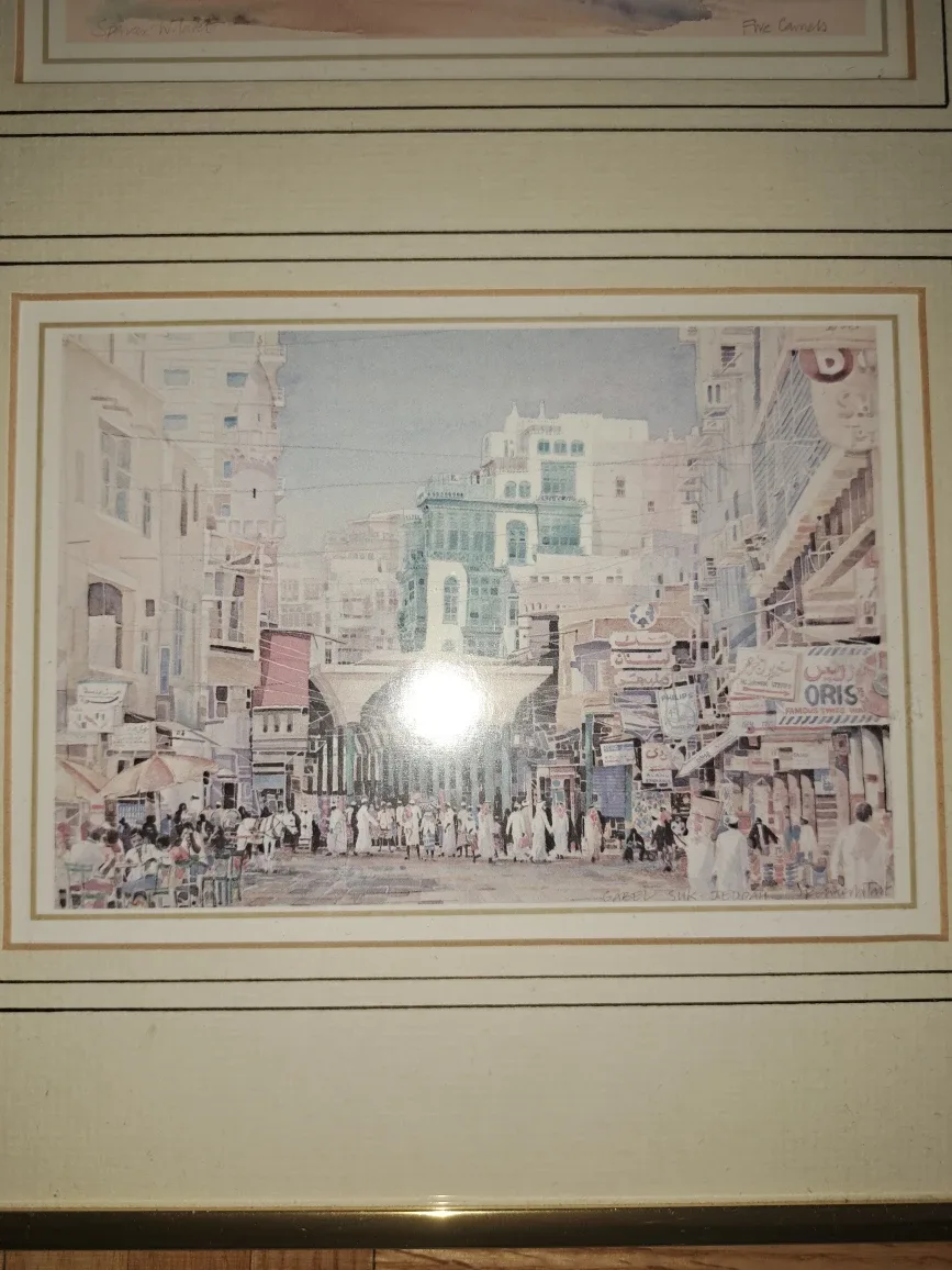 Vintage Framed Watercolor Prints image indicator(2)