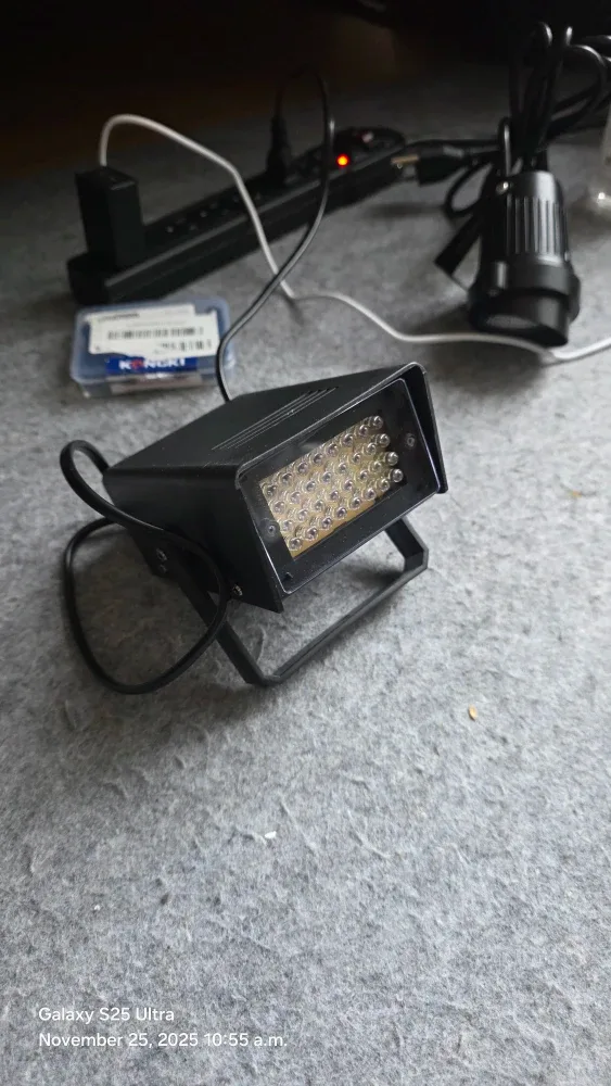 ENUOLI Mini LED Strobe Light - White Color image indicator(2)