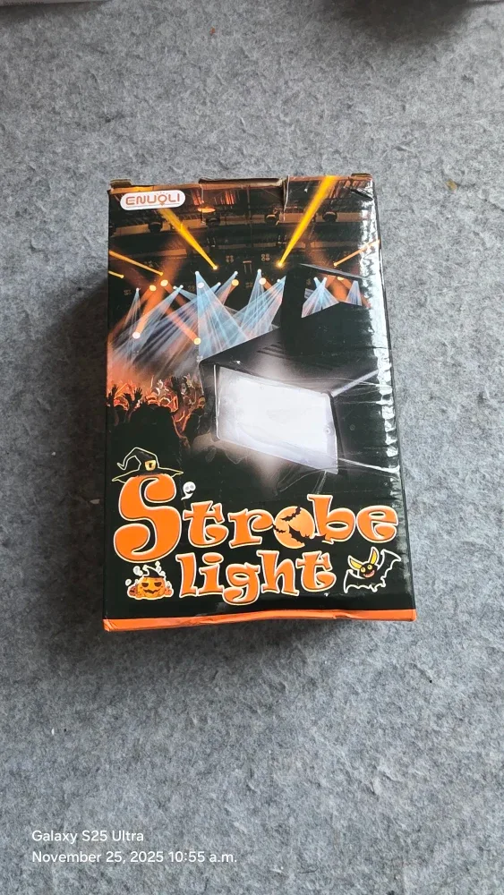 ENUOLI Mini LED Strobe Light - White Color image indicator(3)