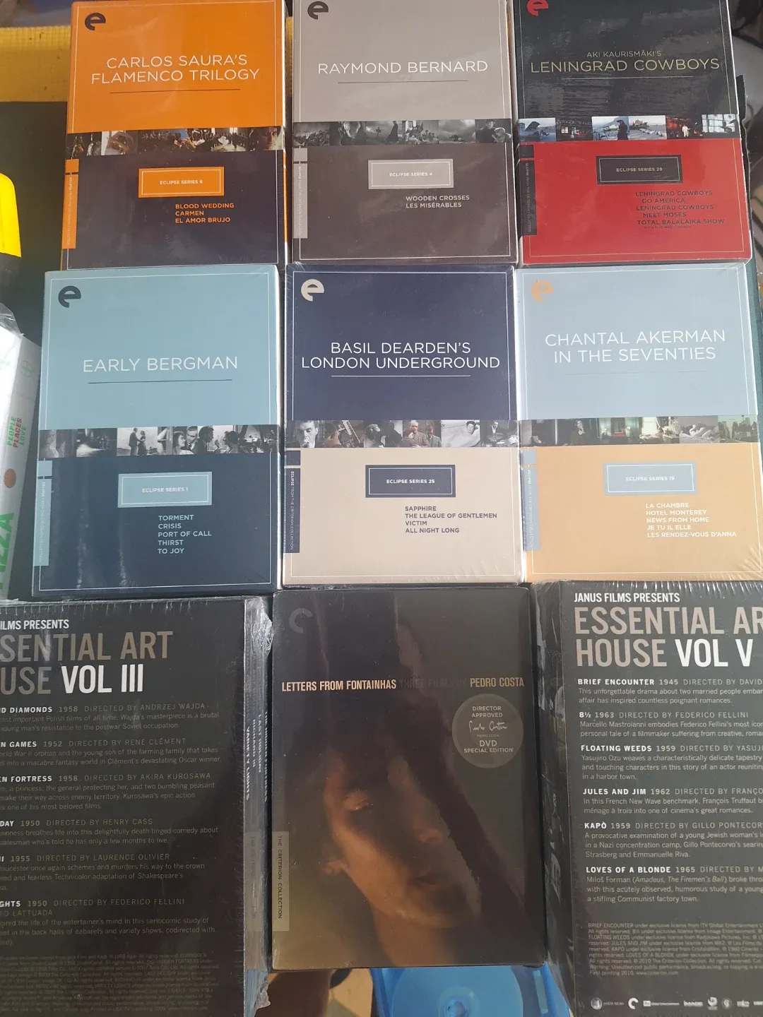 Various Criterion Collection & Eclipse DVDS All New & Sealed image indicator(6)