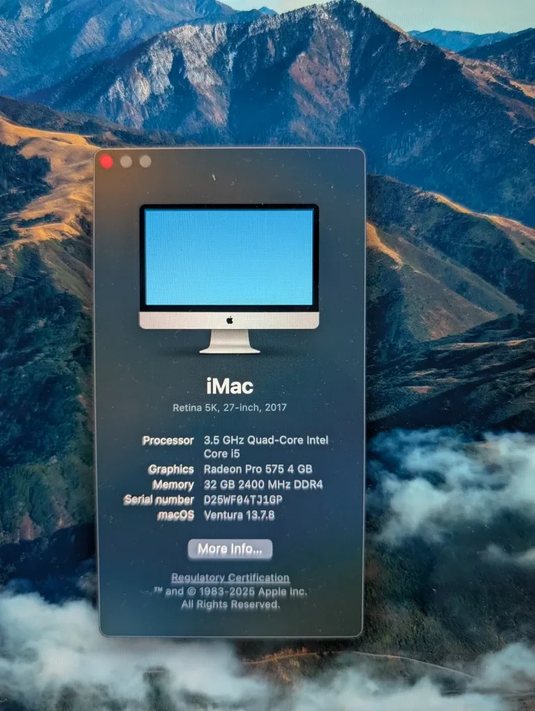 iMac Retina 5K 27-inch, 2017 image indicator(2)