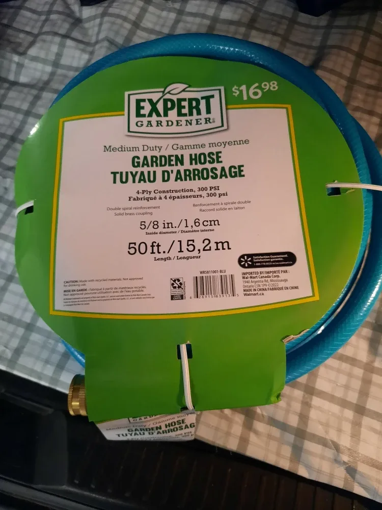 $10 Garden hose 50ft./15.2m