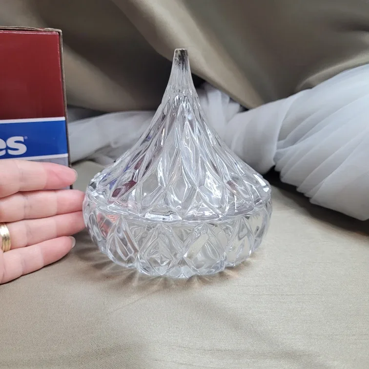 Godinger Hershey's Kisses Shannon Crystal Candy Dish