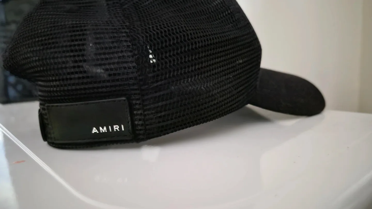 AMIRI Black Trucker Hat image indicator(4)