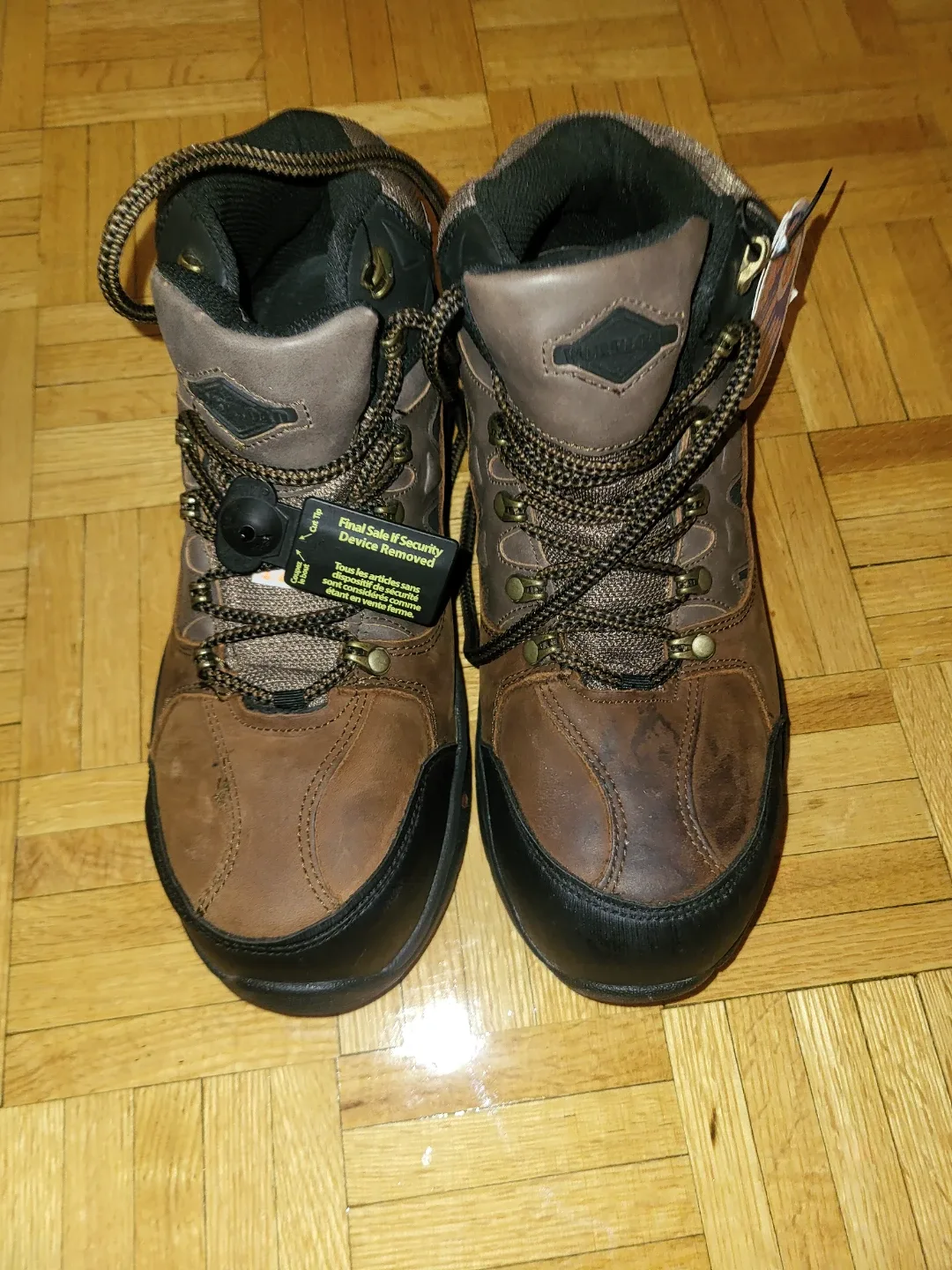 Workload Brown Leather Work Boots - Size 12 image indicator(2)
