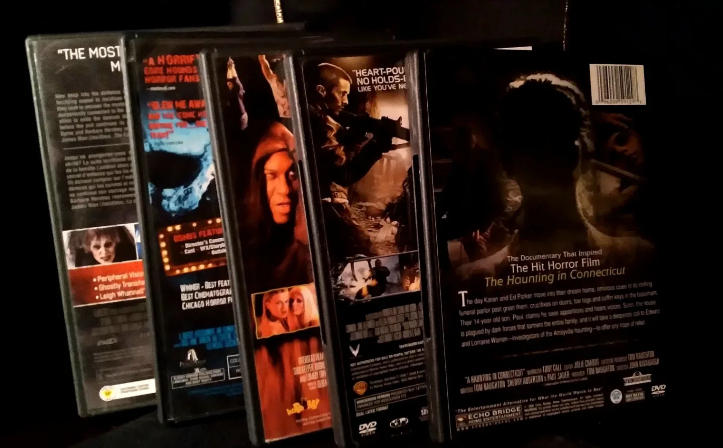 DVD COLLECTION LOT - HORROR, ACTION, THRILLER image indicator(3)