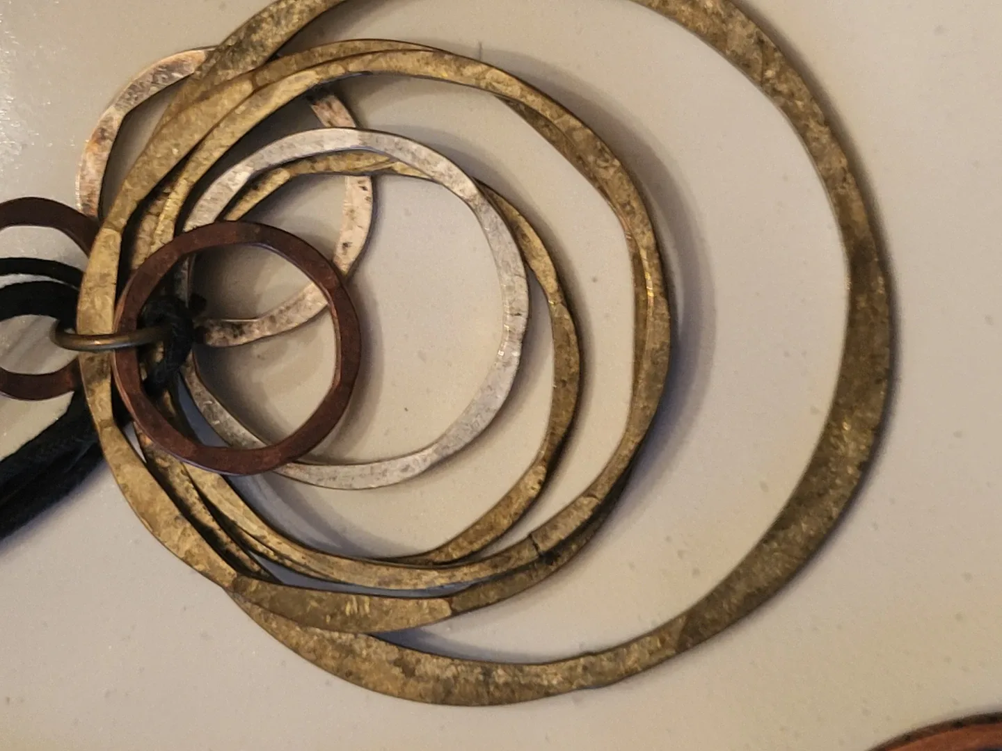 Circle Pendant Necklaces Set of 2 image indicator(2)