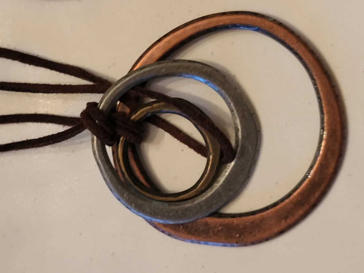 Circle Pendant Necklaces Set of 2 image indicator(3)