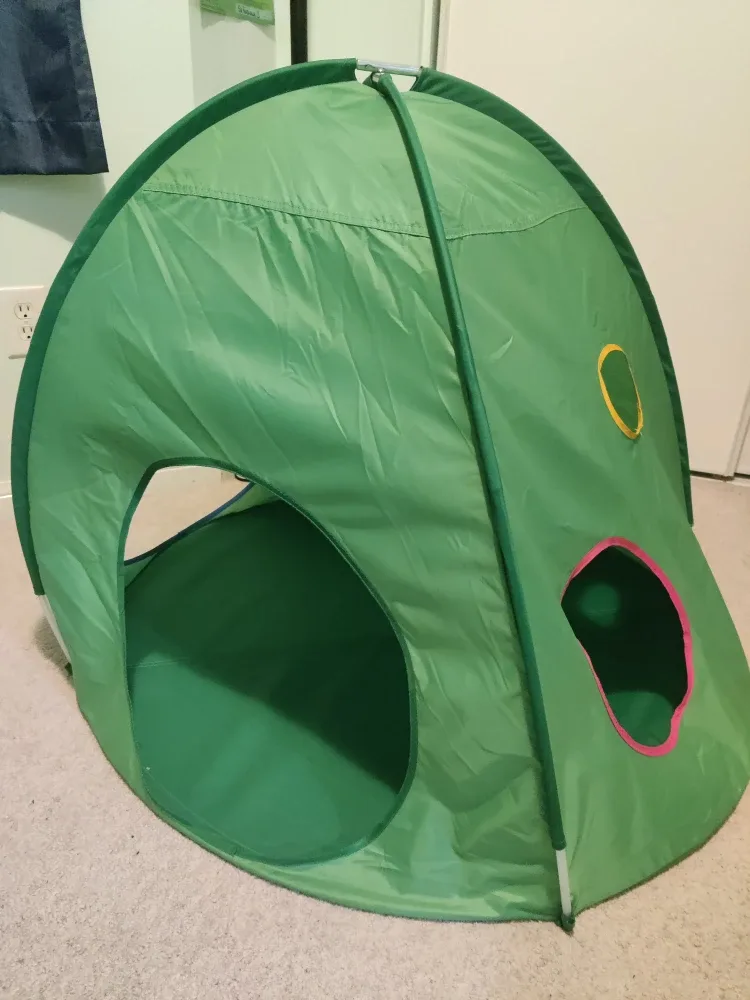 Green Kids Play Tent