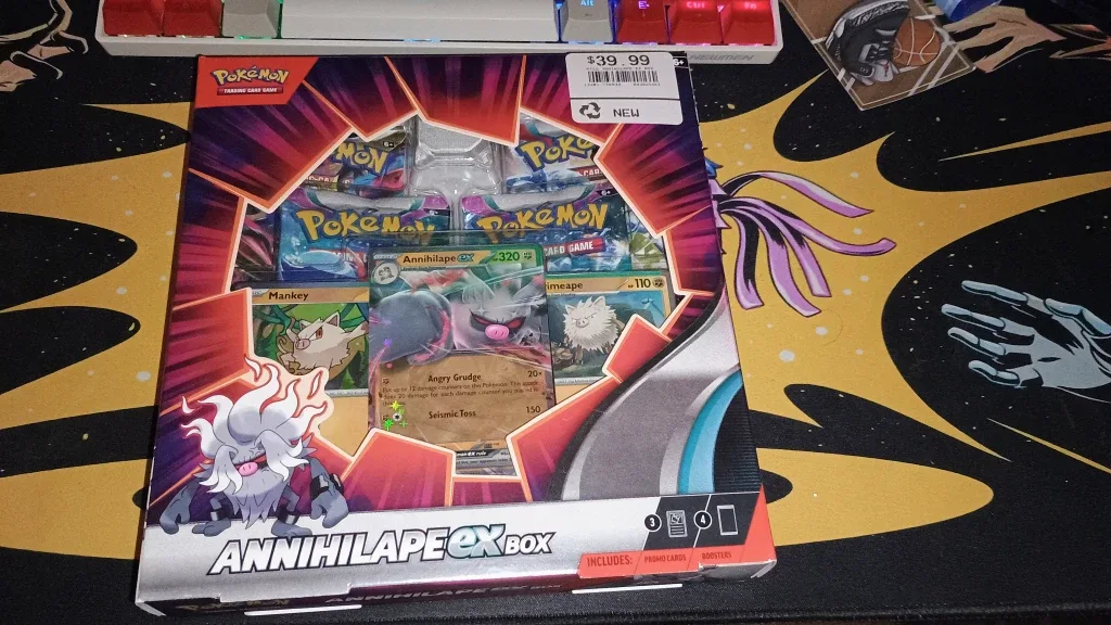 New Pokemon TCG Annihilape EX Box